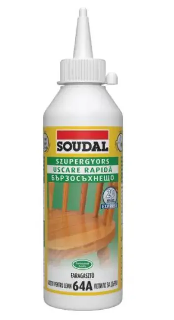 Soudal 64A Szupergyors faragasztó Exkluzív ajánlat