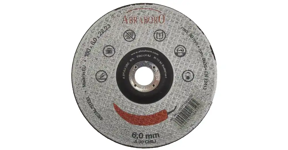 Végkiárusítás TISZTÍTÓKORONG ACÉLH. D180*6.0 22LYUK A30 KÚPOS CHILI IMPORT