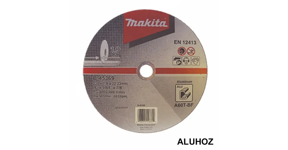 Alacsony ár MAKITA B-45369 VÁGÓKORONG ALUHOZ D230*1.9 22LYUK A60T T41 LAPOS