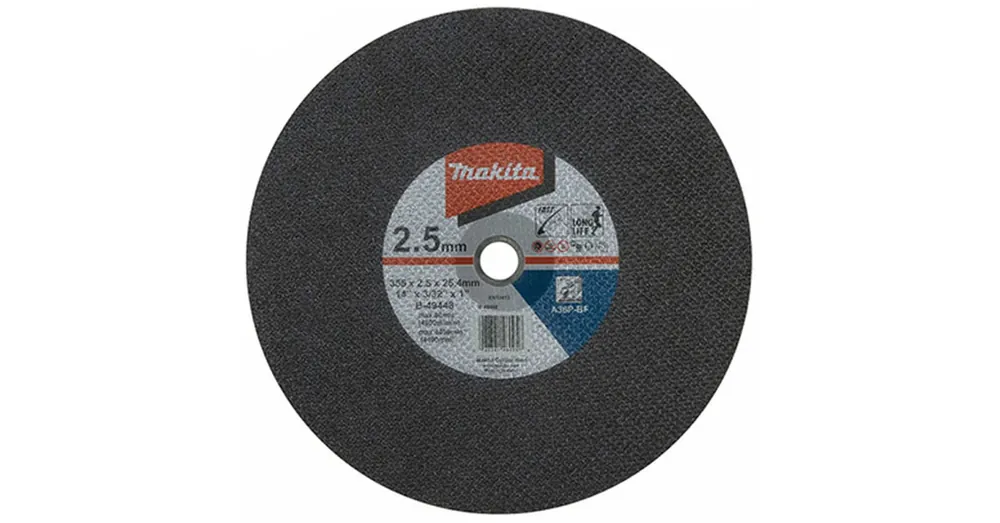 MAKITA B-49448 VÁGÓKORONG ACÉLHOZ D355*2.5A 25,4LYUK Expressz szállítás