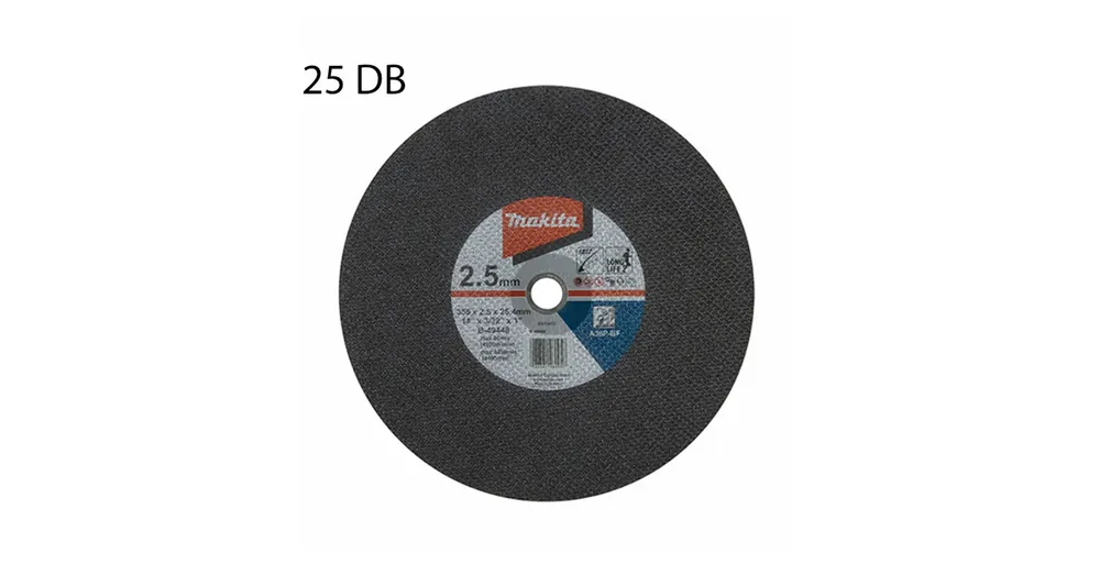 Biztonságos vásárlás MAKITA B-49448-25 VÁGÓKORONG ACÉLHOZ D355*2,5A 25,4LYUK A36P T41 25DB/CSOMAG
