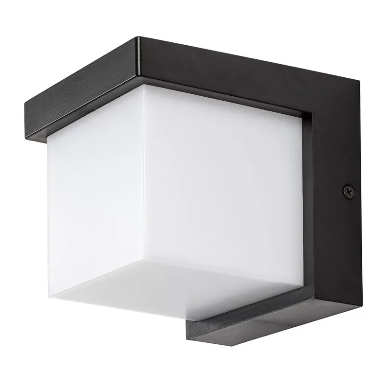 Azonnali szállítás ANDELLE,KÜL.FALI,LED10W,FEKETE,11,5@