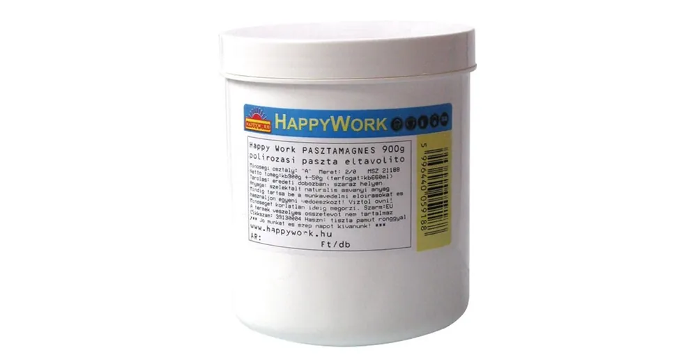 Bestseller PASZTAMÁGNES SZÓRÓS TÍPUS 900GR. POR ALAKÚ HAPPYWORK 391300004