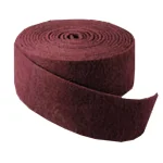Árengedmény CSISZOLÓ VLIES 100mm*10M P280 VÖRÖS SZALAG ALAK NAGYON FINOM IMPORT
