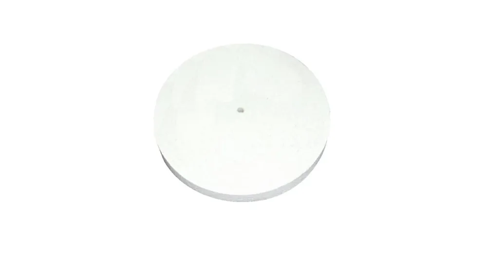 Biztonságos fizetés FILCKORONG D200*20*8LYUK FEHÉR SZÍNŰ 0,5g/cm3 HECTOR