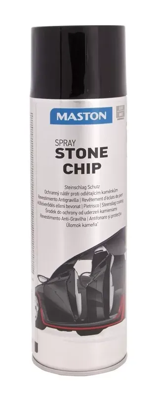 Biztonságos vásárlás MASTON Stonechip kőfelverődés elleni szórófesték – fekete