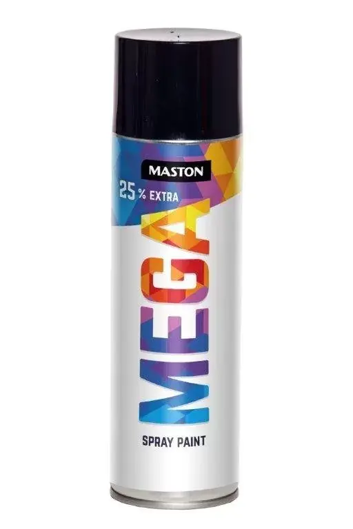 Csak ma MASTON MEGA Szórófesték, fényes fekete