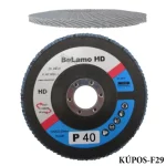 LAMELLÁS CSISZOLÓTÁRCSA KÚPOS D125ZK40 LAMOFLEX INOX F29 BELAMO HD Ne maradj le