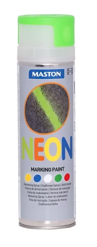 Prémium MASTON Neon jelölőfesték – zöld
