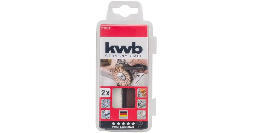 POLÍROZÓ PASZTA KÉSZLET BARNA/FEHÉR ACÉL, INOX, PVC KWB 49485410 Vedd meg most