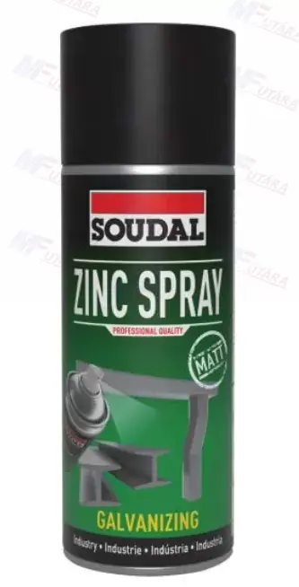 Legnépszerűbb Soudal Technikai Zink Spray (Matt)
