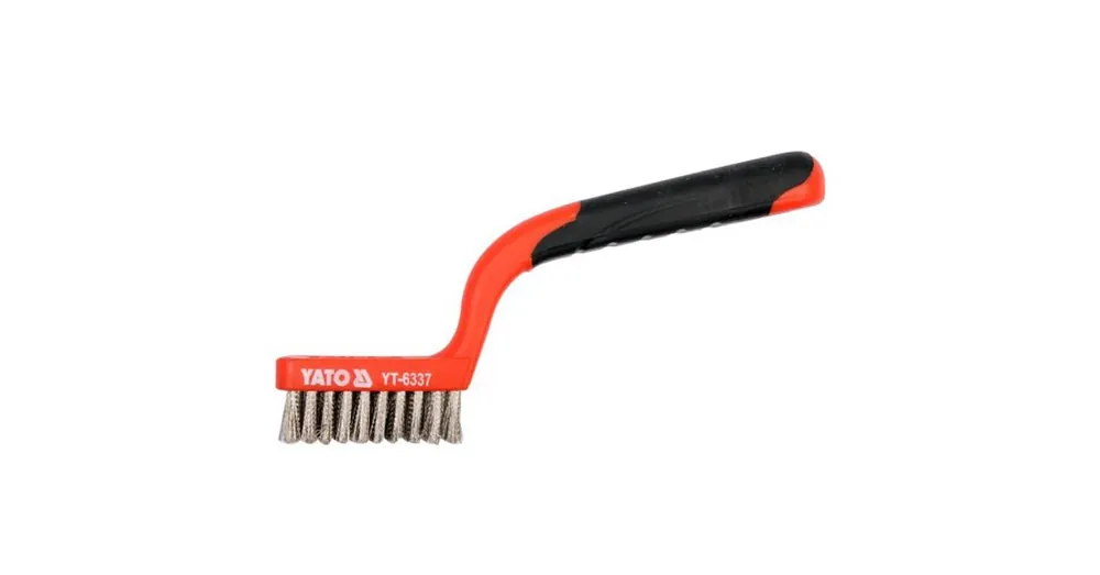 YATO 6337 DRÓTKEFE KÉZI 3 SOROS INOX Korlátozott ajánlat