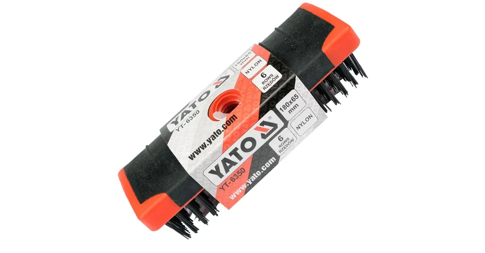YATO 6350 DRÓTKEFE KÉZI 6 SOROS NYLON Szezonális akció