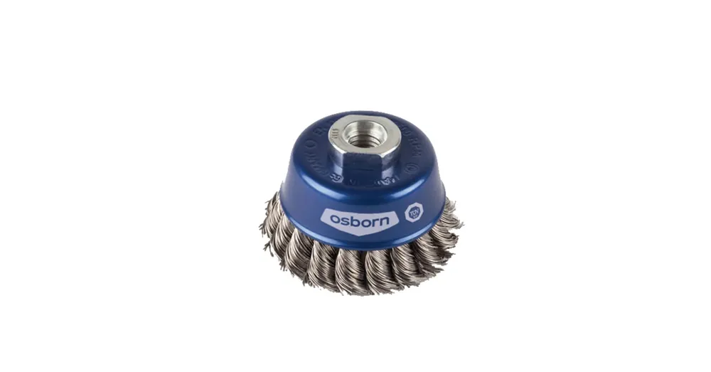 OSBORN 6081542008 FAZÉKKEFE D100/M14 0.5 ACÉL FONOTT DRÓTTAL Alacsony ár