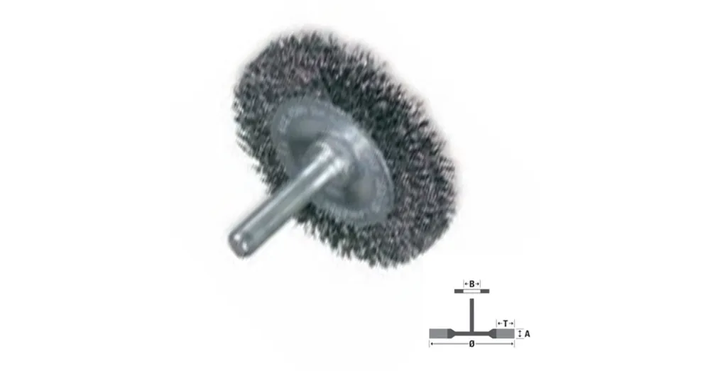 Vedd meg most OSBORN 6004210008 KÖRKEFE D75/06 CSAP 0.3 ACÉL HULLÁMOS DRÓTTAL
