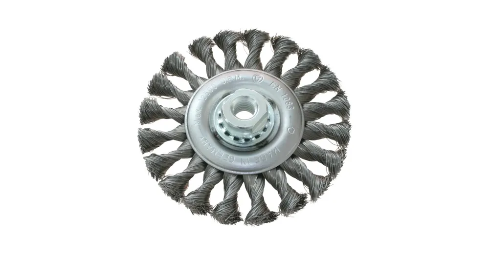 Olcsó OSBORN 6311511402 KÖRKEFE D125/M14 LYUK 0.5 ACÉL FONOTT DRÓTTAL