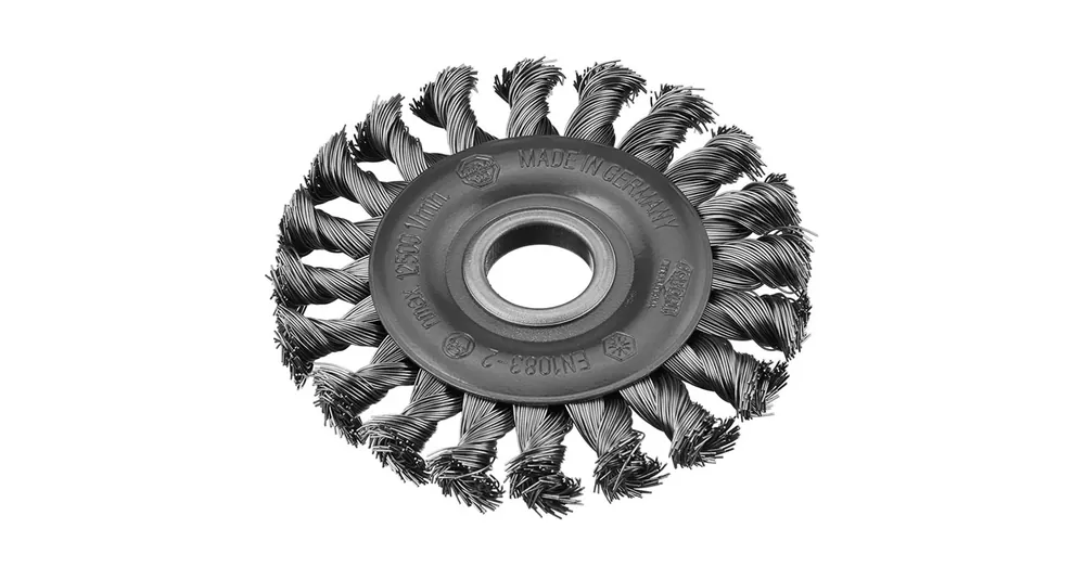 OSBORN 6411510002 KÖRKEFE D150 ACÉL FONOTT DRÓTTAL LAPOS Nézd meg most