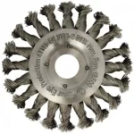 Kiárusítás KÖRKEFE D125/22 LYUK 0.5 INOX FONOTT DRÓTTAL IMPORT