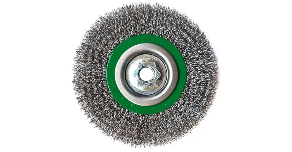 Outlet KÖRKEFE D125/M14 INOX HULLÁMOS DRÓT LESSMANN 12233260