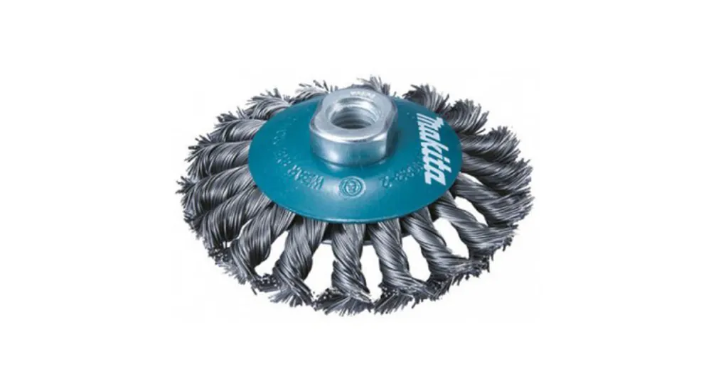 MAKITA D-39883 KÖRKEFE D115/M14 0.5 ACÉL FONOTT DRÓTTAL KÚPOS Kiárusítás