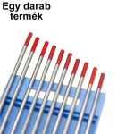 ELEKTRÓDA WOLFRAM D3.2*175mm WT20 PIROS INOXHOZ, ACÉLHOZ DB GCE 400P232175 Vásárlói kedvenc