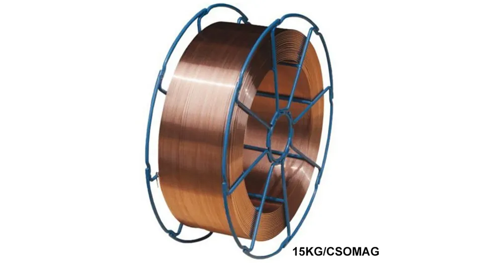 CO HUZAL OK12.51 D0.8mm 15KG/CS. ACÉLHOZ BEVONATOS ESAB-AUTROD Bestseller