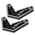 YATO 08721 MÁGNESES RÖGZÍTŐ 10KG 2DB 60-90-120 FOK Kedvezményes ár