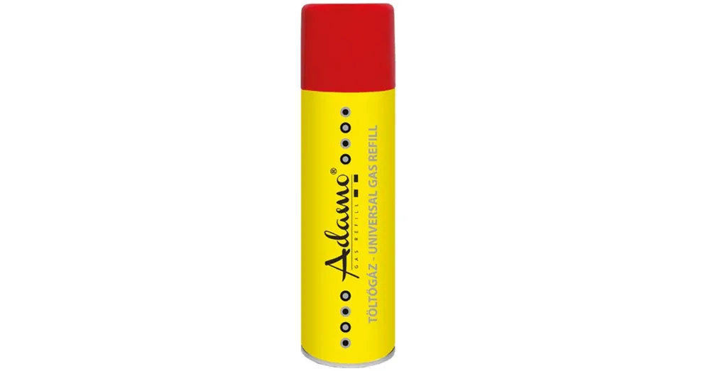 Azonnali szállítás GÁZ UTÁNTÖLTŐ 250ML BUTÁN ~79%, PROPÁN 10-30% ADAMO 71250