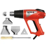 Expressz kézbesítés YATO 82291 HŐLÉGFÚVÓ 2000W 550°C + TARTOZÉKOK