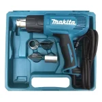 Vásárlói kedvenc MAKITA HG5030K HŐLÉGFÚVÓ 1600W 350-500°C. 4DB FÚVÓKÁVAL+KOFFER