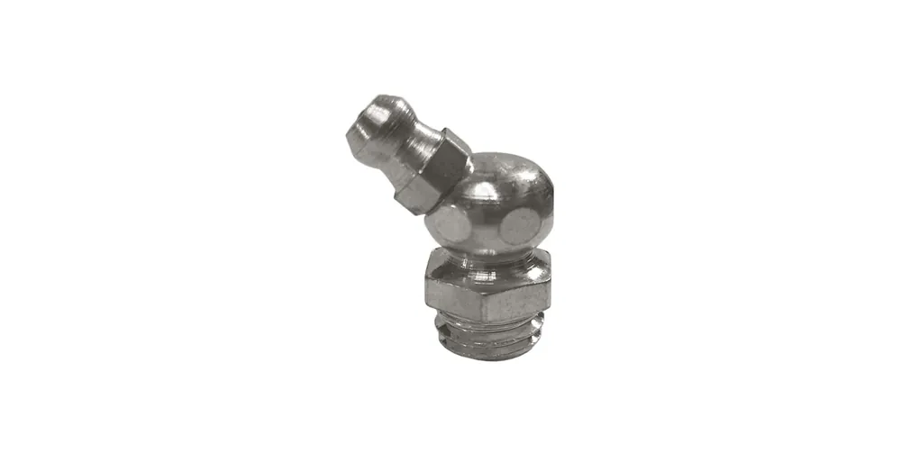 Olcsó ZSÍRZÓGOMB M8 - 45 FOKOS DIN 71412 HG. GÖMBFEJŰ IMPORT