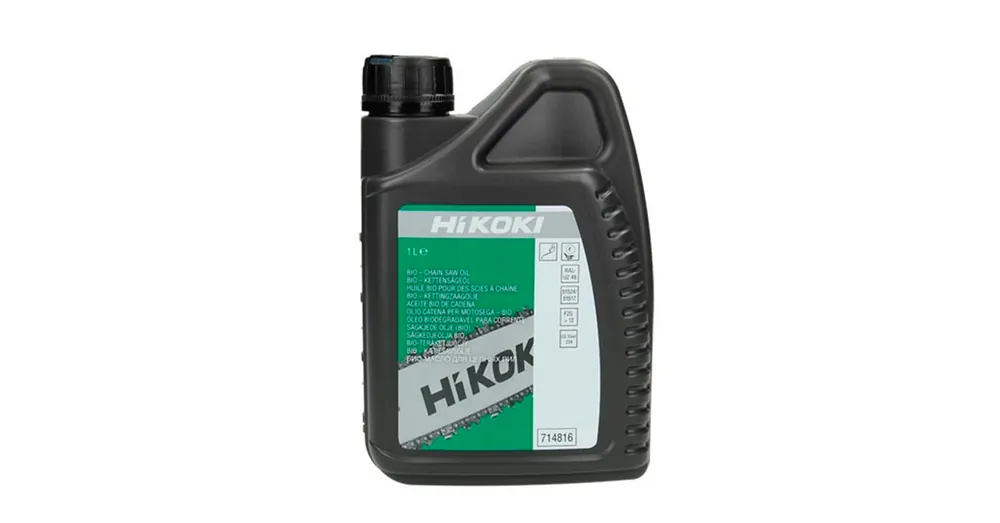 LÁNCFŰRÉSZ KENŐOLAJ 1LITER BIO HIKOKI 714816 Nézd meg most