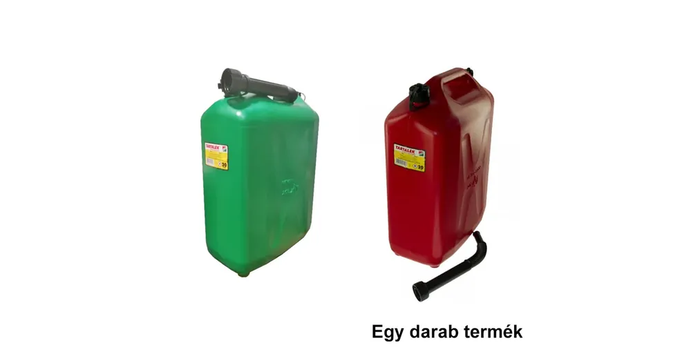 ÜZEMANYAG KANNA 20L MŰANYAG KÉT NYÍLÁSSAL TÖBB SZÍNBEN IMPORT 15410 Kihagyhatatlan ajánlat
