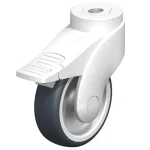 Vedd meg online KERÉK TÖMÖRGUMIS BEÁLLÓ FÉKES D125 SZÜRKE CSAPOS BLICKLE LWK-TPA 126G-FI-ZA55