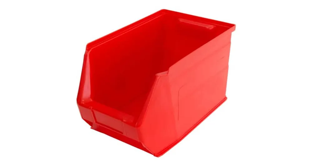 Kedvezmény TÁROLÓ DOBOZ MH-2 (KT) NAGY PIROS (50*30*20cm) MH-BOX MAGYAR
