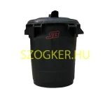 Csak ma SZEMÉTGYŰJTŐ 50L MŰANYAG SZÜRKE (FEKETE) KEREK ALAKÚ IMPORT 11962