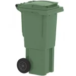 Biztonságos fizetés SZEMÉTGYŰJTŐ 60L KEREKES MŰANYAG ZÖLD IMPORT 16412