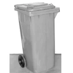 SZEMÉTGYŰJTŐ 120L KEREKES MŰANYAG SZÜRKE FEKETE IMPORT 11946 Alacsony ár