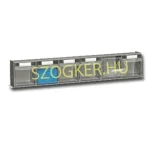 TÁROLÓBOX PLEXI BILLENŐAJTÓS 6 RÉSZES FAMI FPG15710101 Outlet