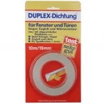 Akció ABLAKSZIGETELŐ SZALAG 10M*19mm FEHÉR V ALAKÚ LETEX DUPLEX-DUPLO