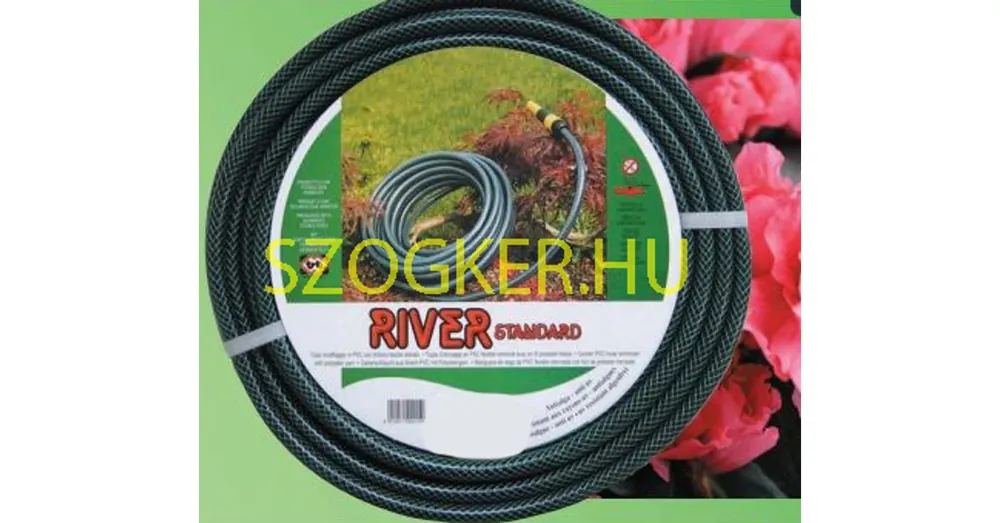 Kedvezmény LOCSOLÓTÖMLŐ 3/4col 50M/TEK. ZÖLD SZÍNŰ RIVER
