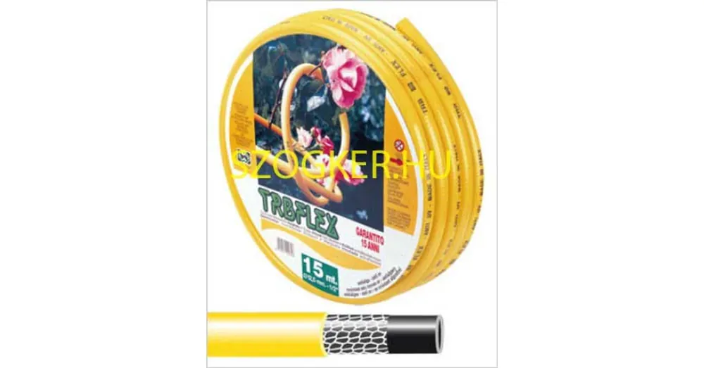 Ne maradj le LOCSOLÓTÖMLŐ 1/0col 25M/TEK. SÁRGA SZÍNŰ CSAK TEKERCSBEN!! TRBFLEX