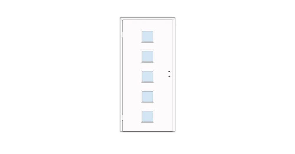 Dekor beltéri ajtó Babilon 100x210 balos fehér 12-14 tokkal Szezonális akció