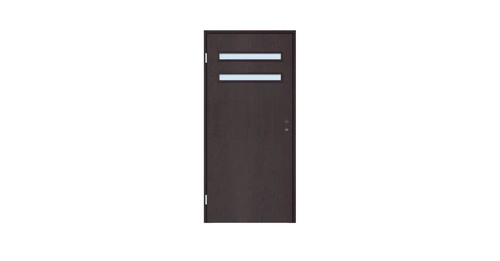 Árengedmény Dekor beltéri ajtó Delhi II 100x210 balos wenge 12-14 tokkal