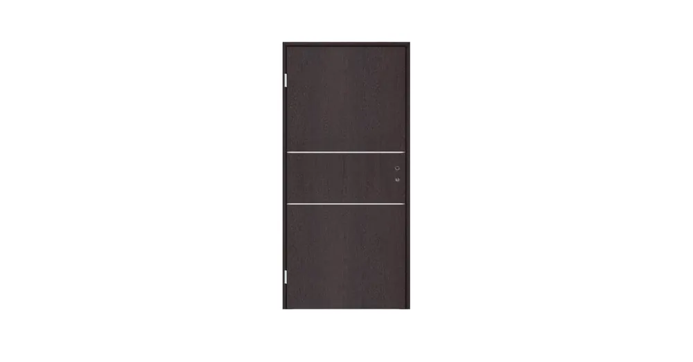 Kedvezmény Dekor beltéri ajtó Gordion C II 90x210 balos wenge 12-14 tokkal
