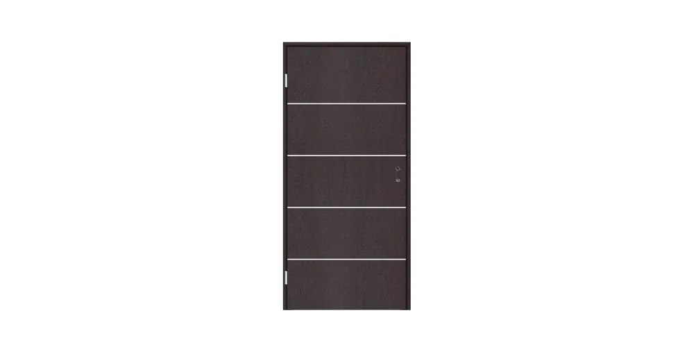 Olcsó Dekor beltéri ajtó Gordion IV 75x210 balos wenge 12-14 tokkal