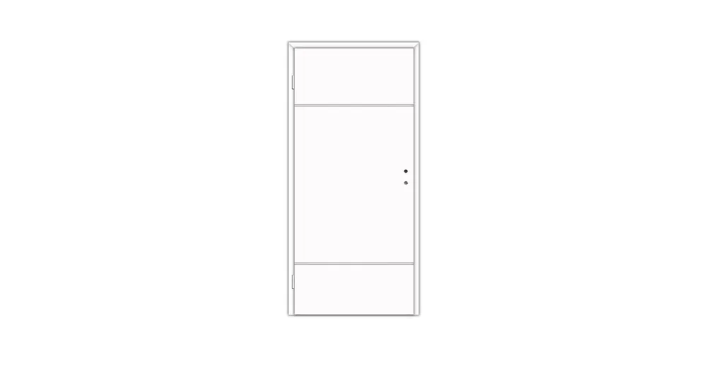 Dekor beltéri ajtó Gordion P II 75x210 balos fehér 12-14 tokkal Csak ma