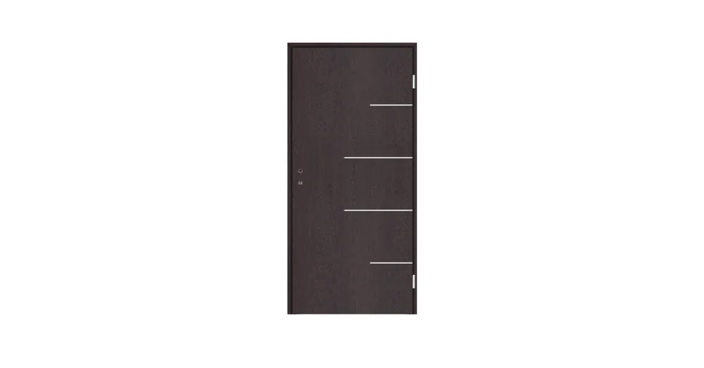 Gyors szállítás Dekor beltéri ajtó Gordion R 90x210 jobbos wenge 12-14 tokkal